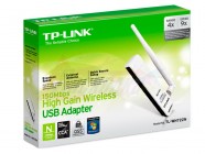 Беспроводной адаптер TP-Link "TL-WN722N" 150Мбит/сек. 802.11b/g/n Wi-Fi  USB2.0 ret [21138]