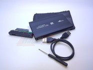 Внешний корпус для HDD USB 2.0 2.5" SATA черный [23962]