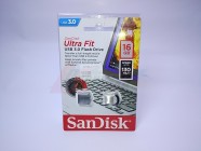 Флэш-драйв 16 ГБ SANDISK Ultra Fit, USB 3.0 (SDCZ43-016G-GAM46) [24312]