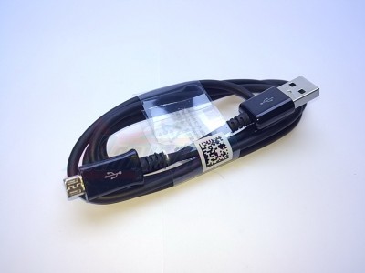 Кабель зарядки для Samsung micro USB AAA черный [25841]