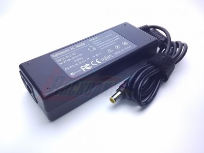 Блок питания (19.5V/4.7A/90W) для ноутбука Sony Vaio VGN-SZ, VGN-FZ, VGN-CR, VGN-FS, VGN-FE, VGN-FJ, VGN-S3, VGN-S4, VGN-S5, VGN-A, VGN-BX, VGN-AX, 19.5V, 4.7A, 90W с иглой без кабеля [26623]