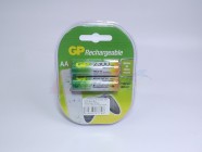 Аккумулятор GP AA 2300 mAh (2 шт. блистер) [GP230AAHC-2CR2] никель-металлогидридные [27789]