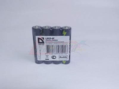 Батарейка Defender AAA, LR3-4F, (4шт.спайка) алкалиновая <56001> [28280]