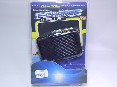 Power Bank E-Change Wallet, кошелек-зарядка,5000 mAh, черный [28331]