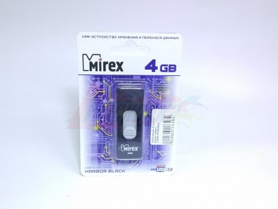 Флеш-драйв 4ГБ MIREX Harbor  USB2.0 [13600-FMUBHB04] [28393]