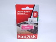 Флэш-драйв 16ГБ SANDISK Cruzer Blade Pink BlisterVersion (SDCZ50-016G-B35PE) [28757]