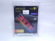 Внешний USB 2.0 HUB 4-port Konoos UK-5 "Небоскреб" [28788]