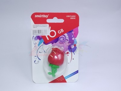 Флэш-драйв 16 ГБ Smartbuy Wild series "Роза" флэшка, USB 2.0   [28837]