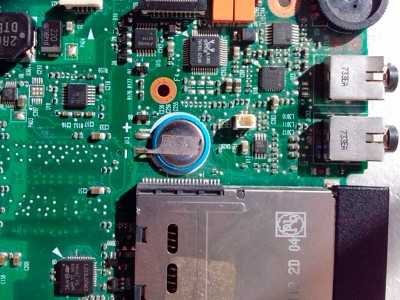 Замена батарейки BIOS ноутбука
