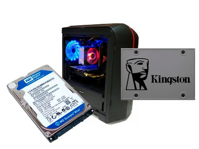 Замена HDD или SSD на компьютер